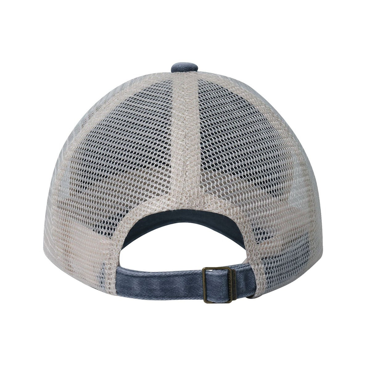 Vintage Washed Denim Mesh Cap Printed in USA