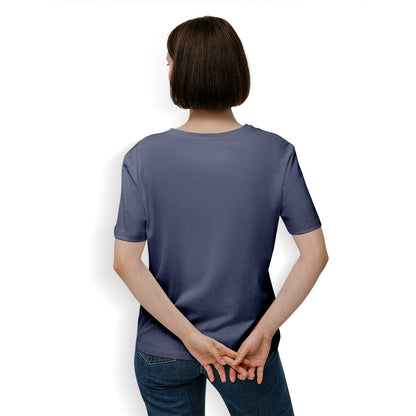 Women's Essential Crew Neck T-Shirt Printed in USA|180GSM Front DTF