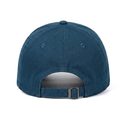 Embroidery Soft-Crown Flat Cap