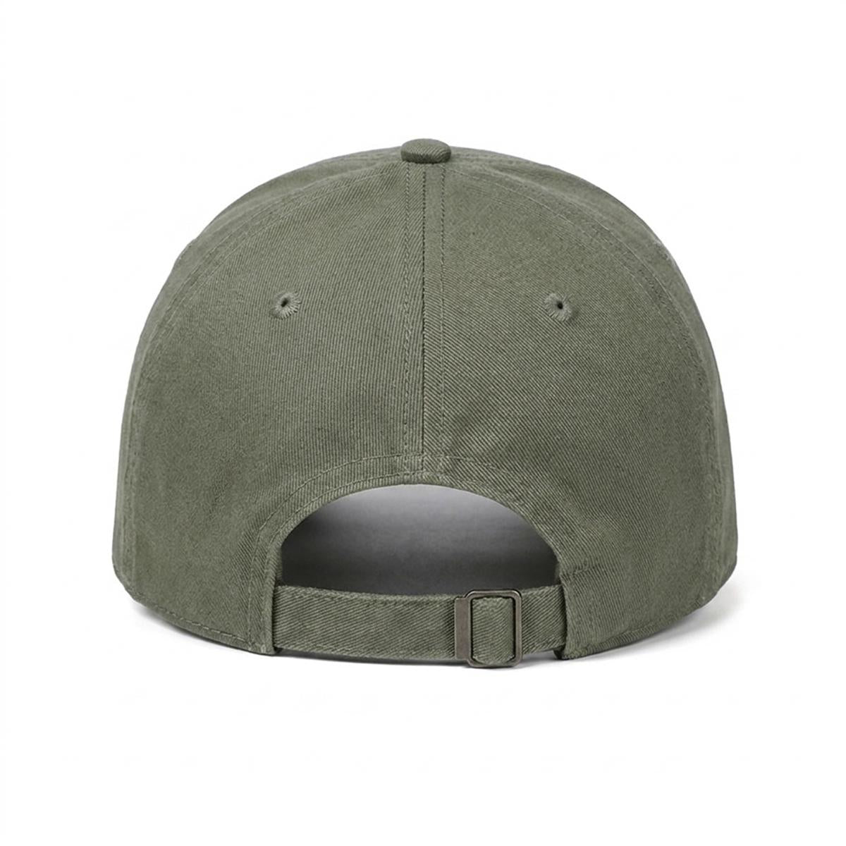 Embroidery Soft-Crown Flat Cap