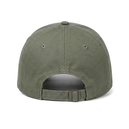 Embroidery Soft-Crown Flat Cap