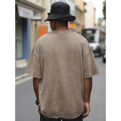 Unisex Heavyweight T-shirt Printed in USA| 230GSM Front DTF