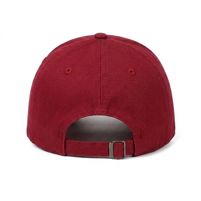 Embroidery Soft-Crown Flat Cap