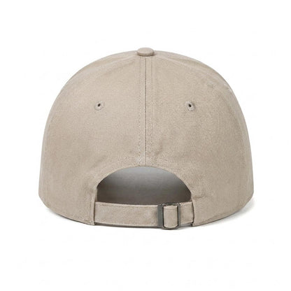 Embroidery Soft-Crown Flat Cap