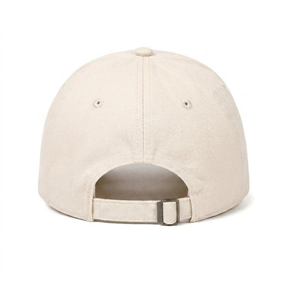 Embroidery Soft-Crown Flat Cap