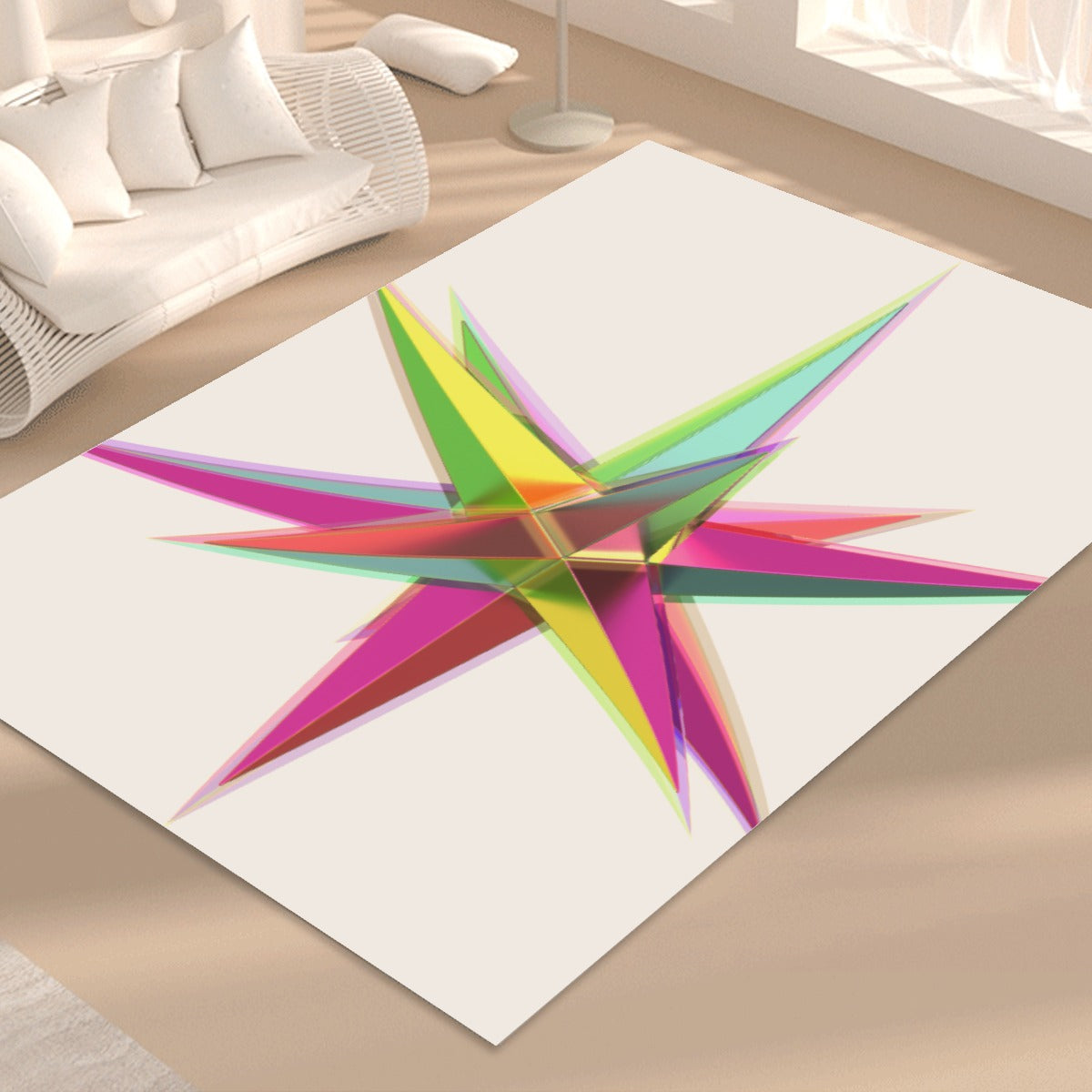 Foldable Rectangular Floor Mat