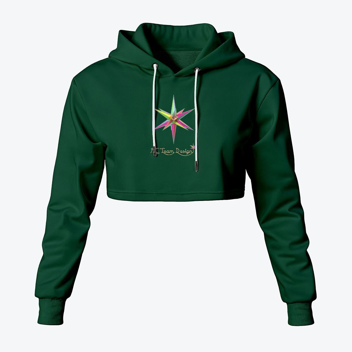 Women's Cropped Hoodie|DTF
