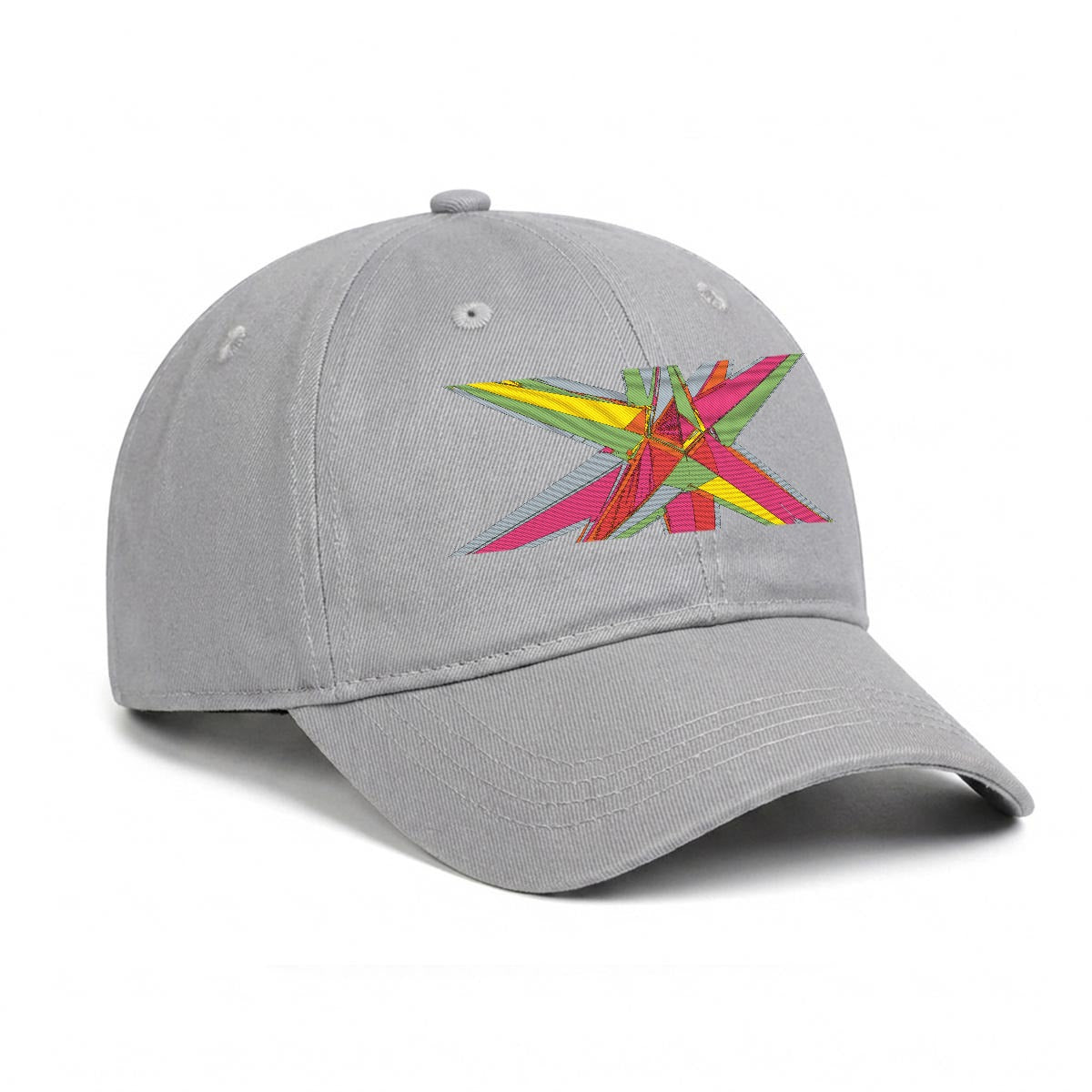 Embroidery Soft-Crown Flat Cap