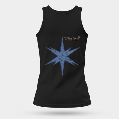 Women's Comfortable and Breathable Sports Tank Top Printed in USA|180GSM Back DTF
