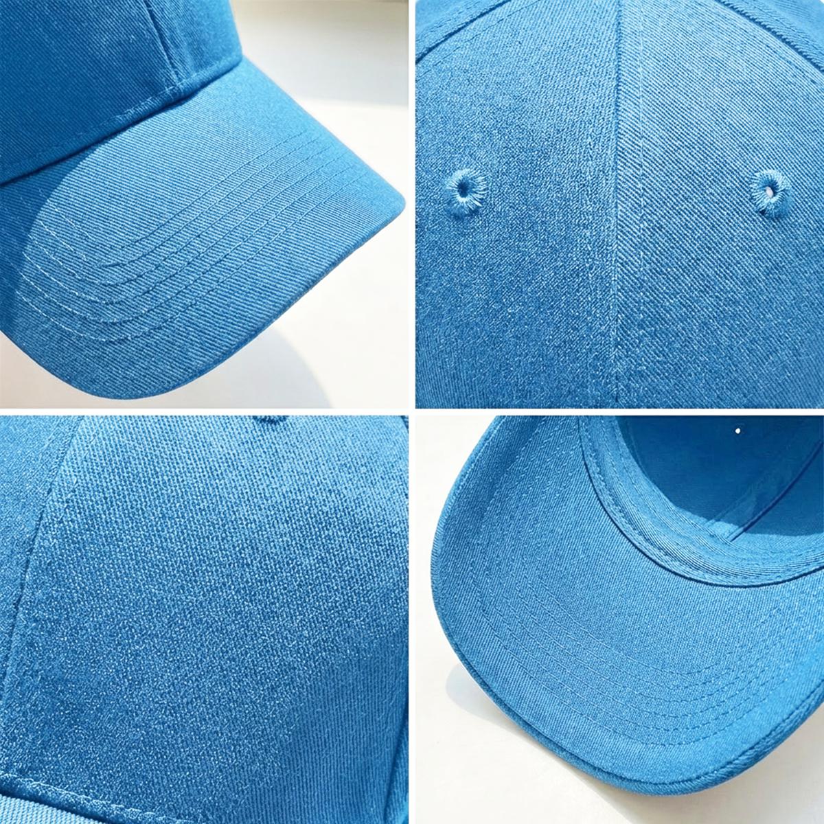 Curved Brim Baseball Cap Printed in Canada