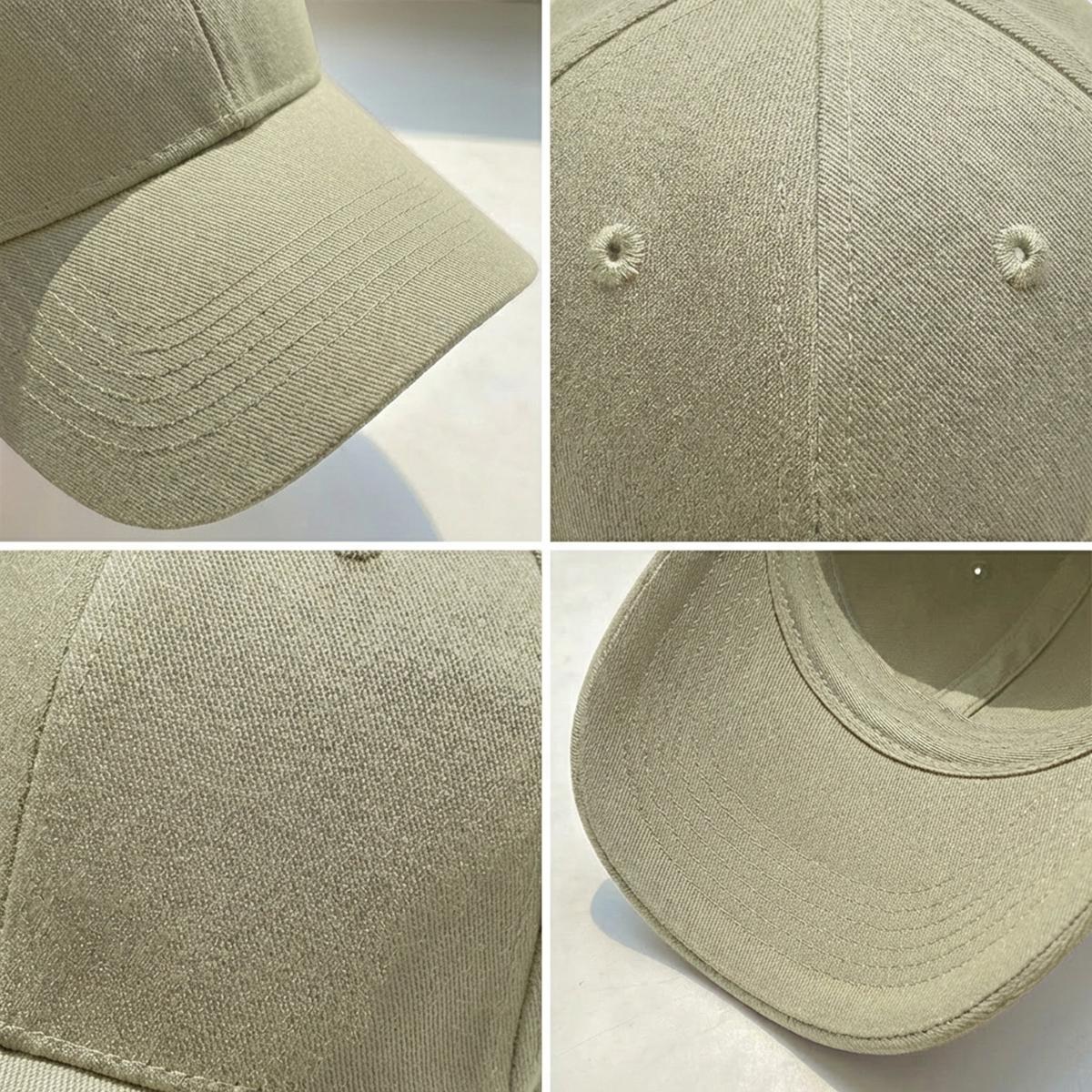 Curved Brim Baseball Cap Printed in Canada