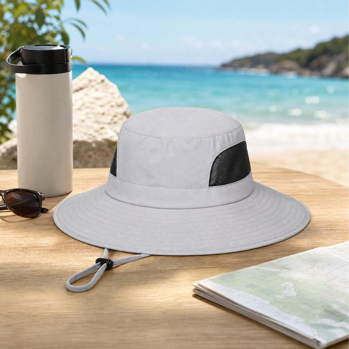 UPF 50+ Wide Brim Outdoor Sun Hat