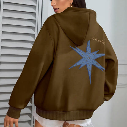 Women's Oversize Hoodie With Fleece |DTF