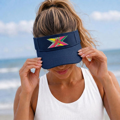 Embroidery Open-Top Visor