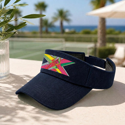 Embroidery Open-Top Visor