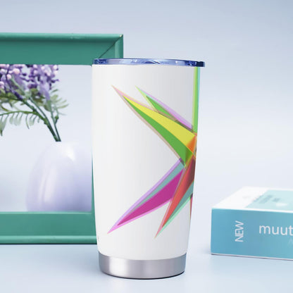 Custom 20OZ Tumbler With Sliding Lid Printed in USA