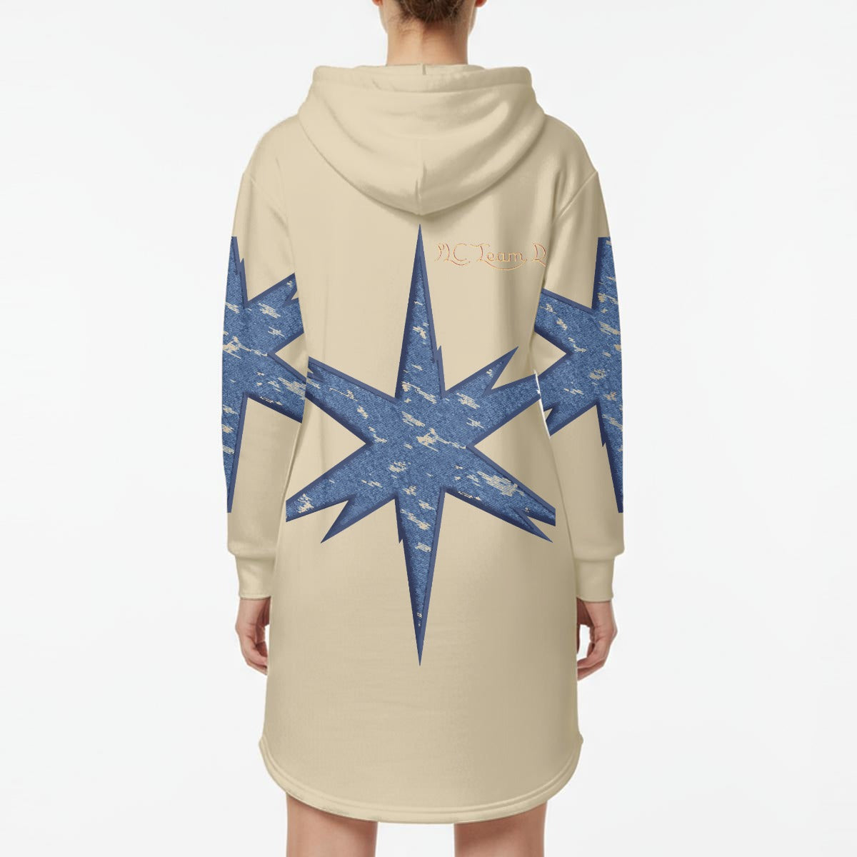 Women’s Hoodie Dress With Fleece|DTF