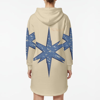 Women’s Hoodie Dress With Fleece|DTF