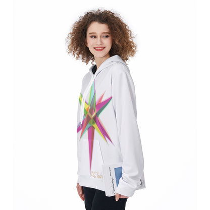 All-Over Print Women's Heavy Fleece Hoodie