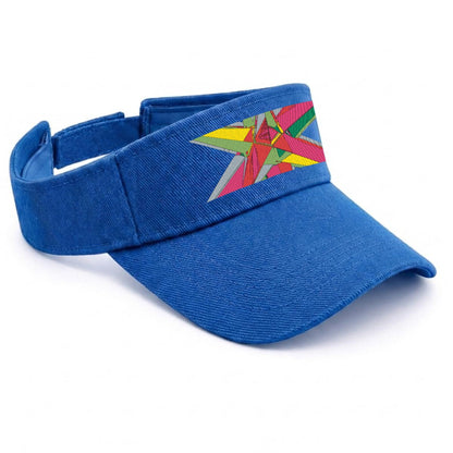 Embroidery Open-Top Visor