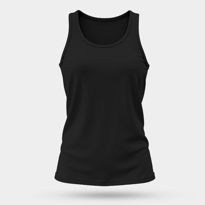 Women's Comfortable and Breathable Sports Tank Top Printed in USA|180GSM Back DTF