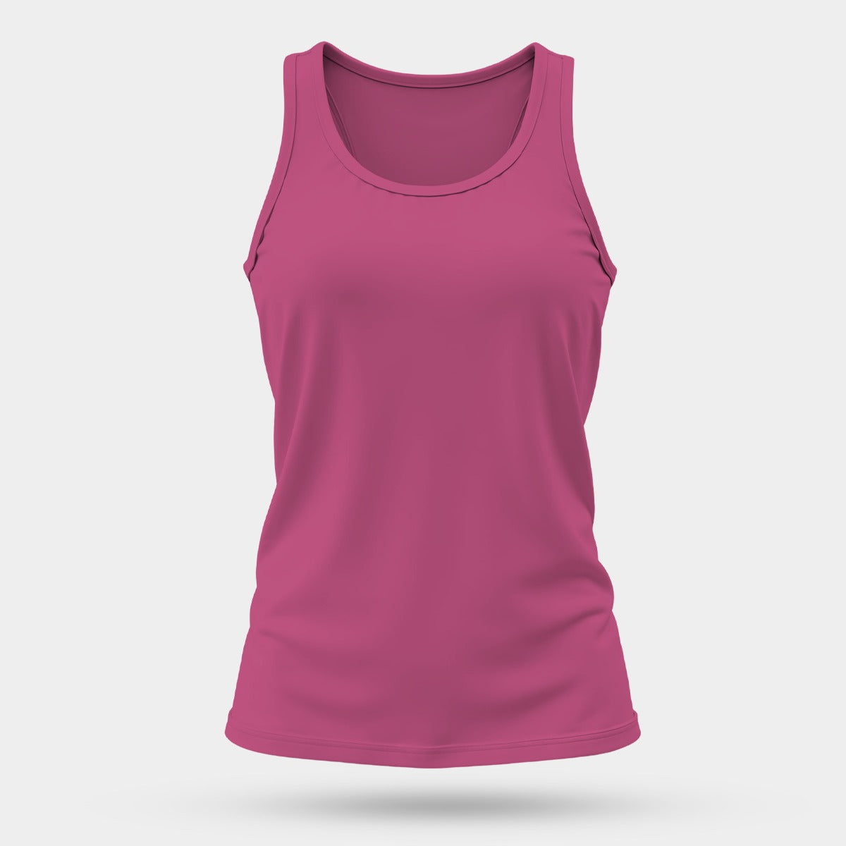 Women's Comfortable and Breathable Sports Tank Top Printed in USA|180GSM Back DTF