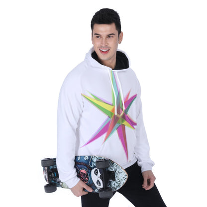 All-Over Print Men's Heavy Fleece Raglan Hoodie