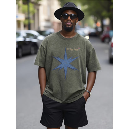 Unisex Heavyweight T-shirt Printed in USA| 230GSM Front DTF