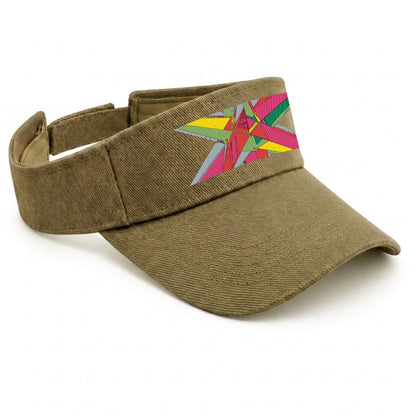 Embroidery Open-Top Visor