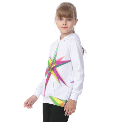 All-Over Print Kid's Raglan Pullover Hoodie