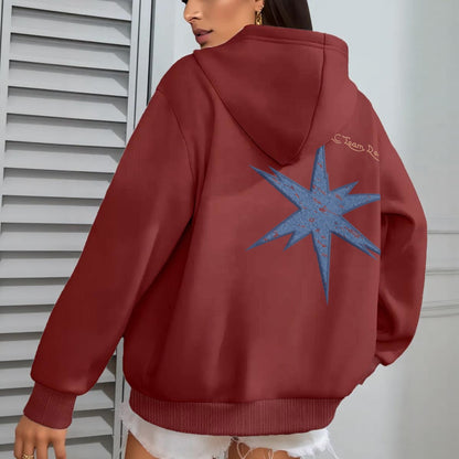 Women's Oversize Hoodie With Fleece |DTF