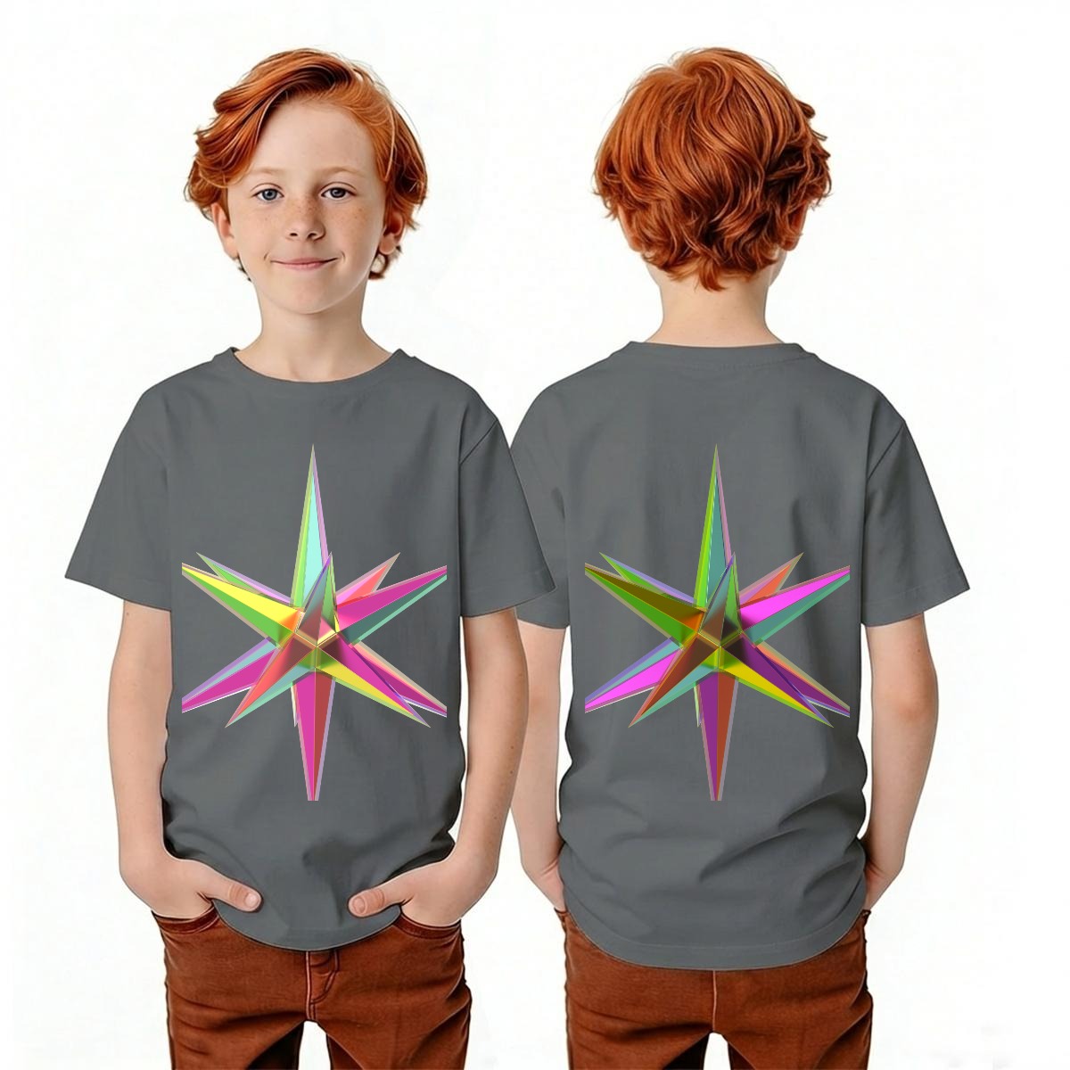 Kid's T Shirt Printed in USA|Gildan 5000B DTG