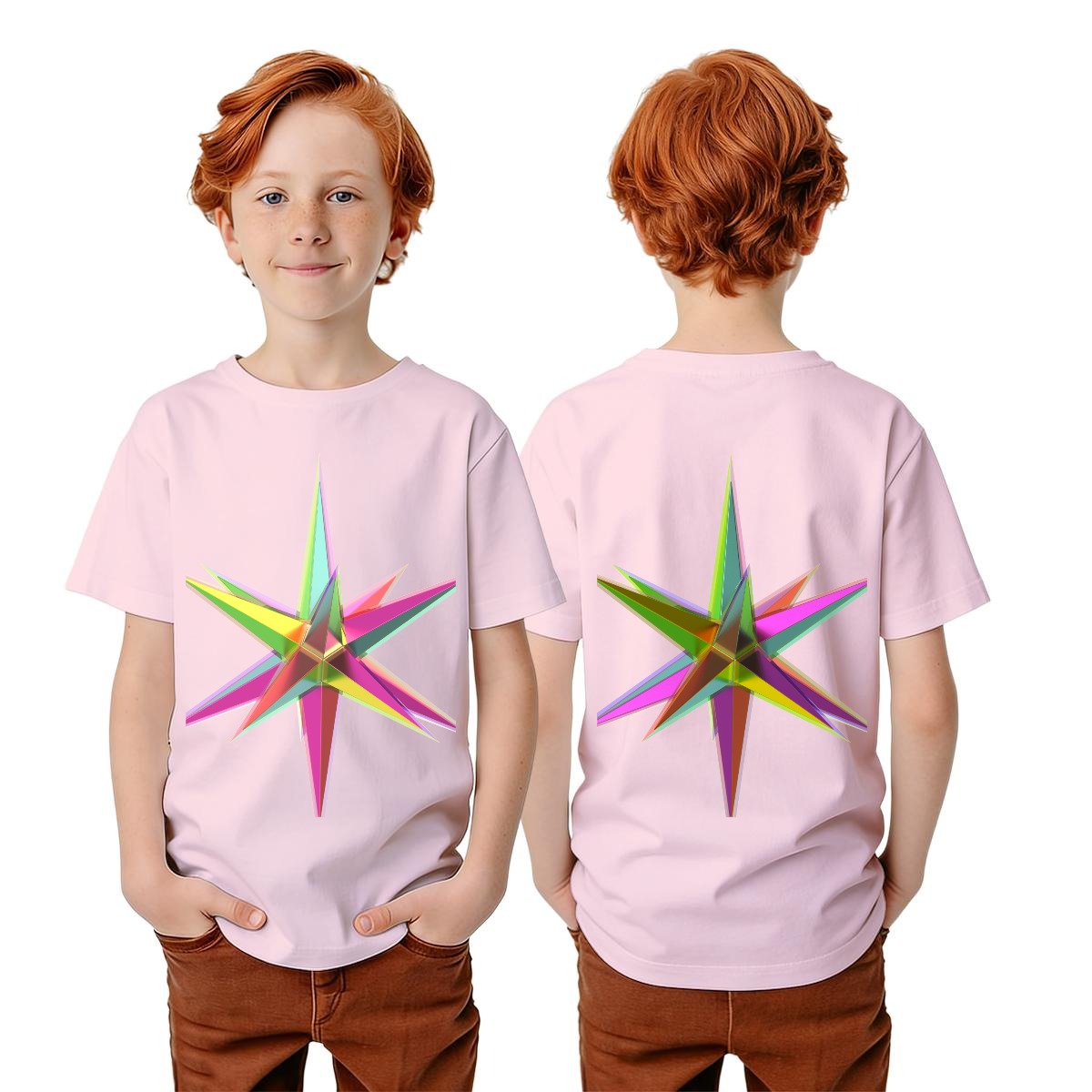 Kid's T Shirt Printed in USA|Gildan 5000B Double DTF