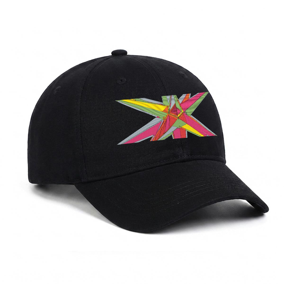 Embroidery Soft-Crown Flat Cap
