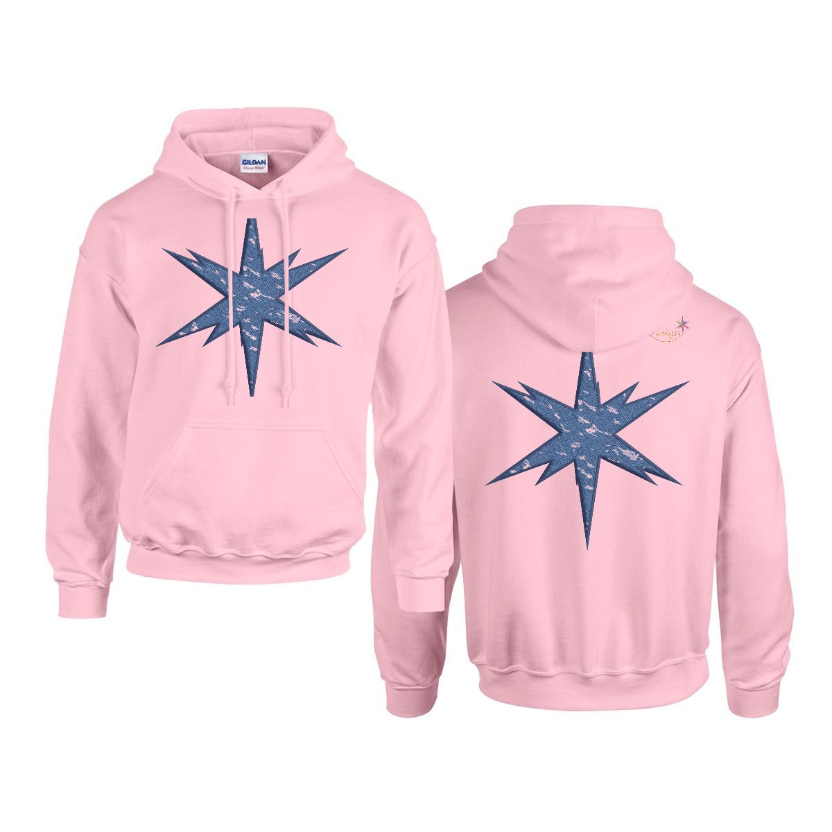 Men's Hoodie Printed in USA |Gildan 18500  Double DTF
