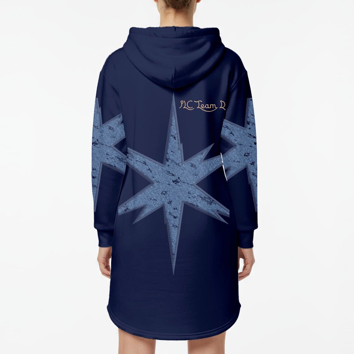 Women’s Hoodie Dress With Fleece|DTF