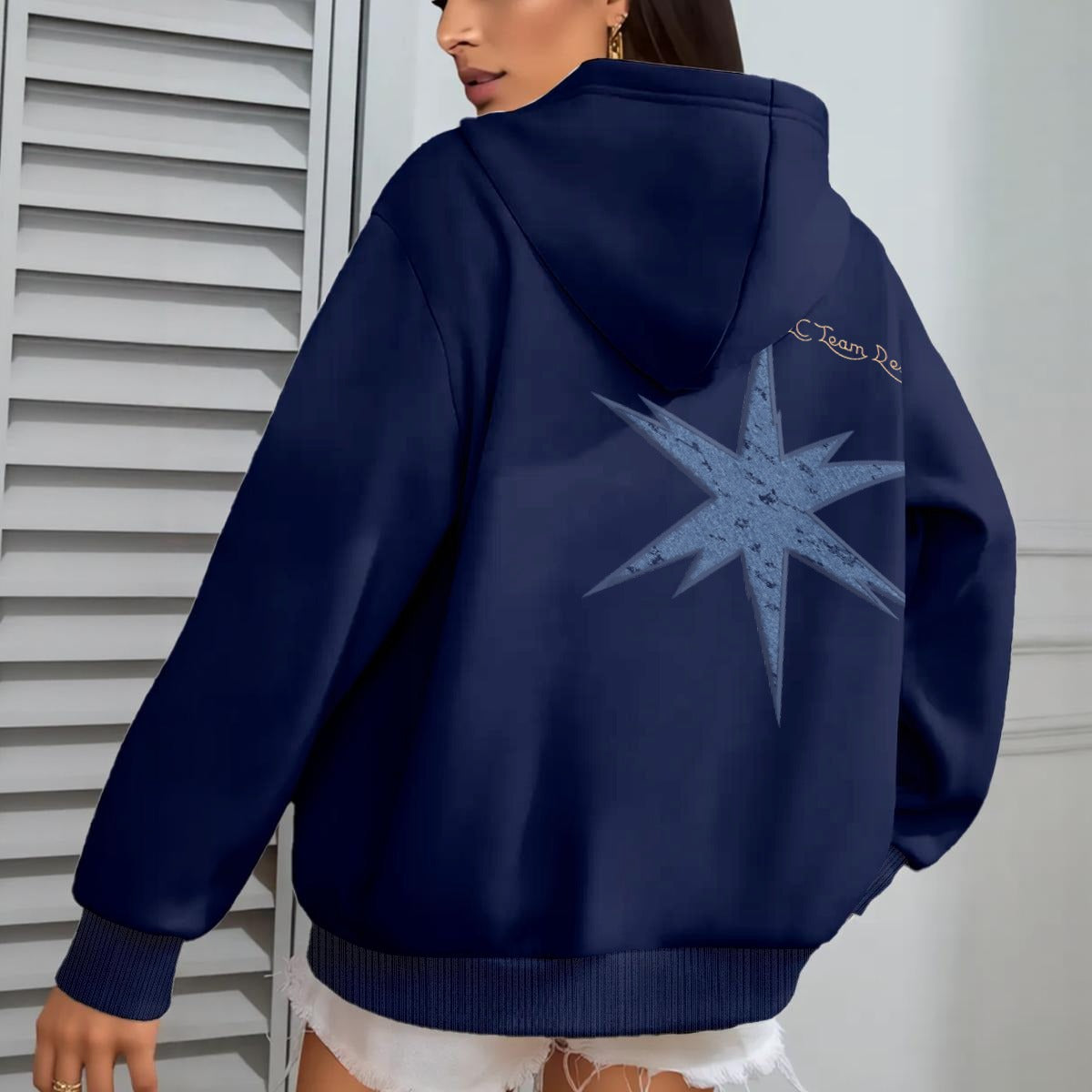 Women's Oversize Hoodie With Fleece |DTF
