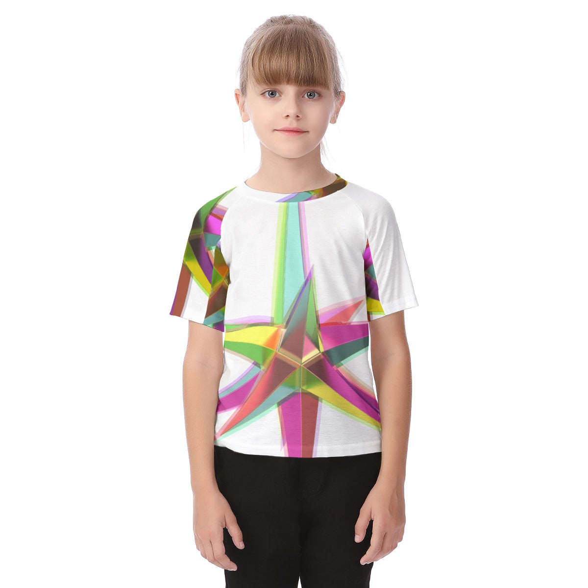 All-Over Print Kid's Raglan Sleeve T-shirt