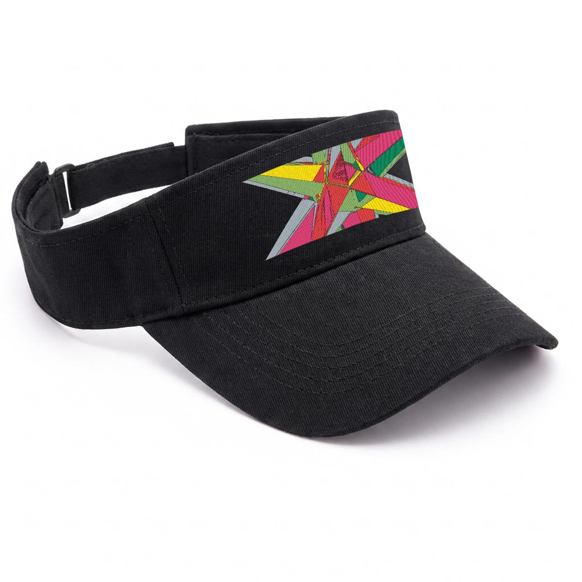 Embroidery Open-Top Visor