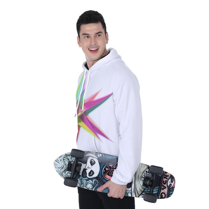 All-Over Print Men's Heavy Fleece Raglan Hoodie