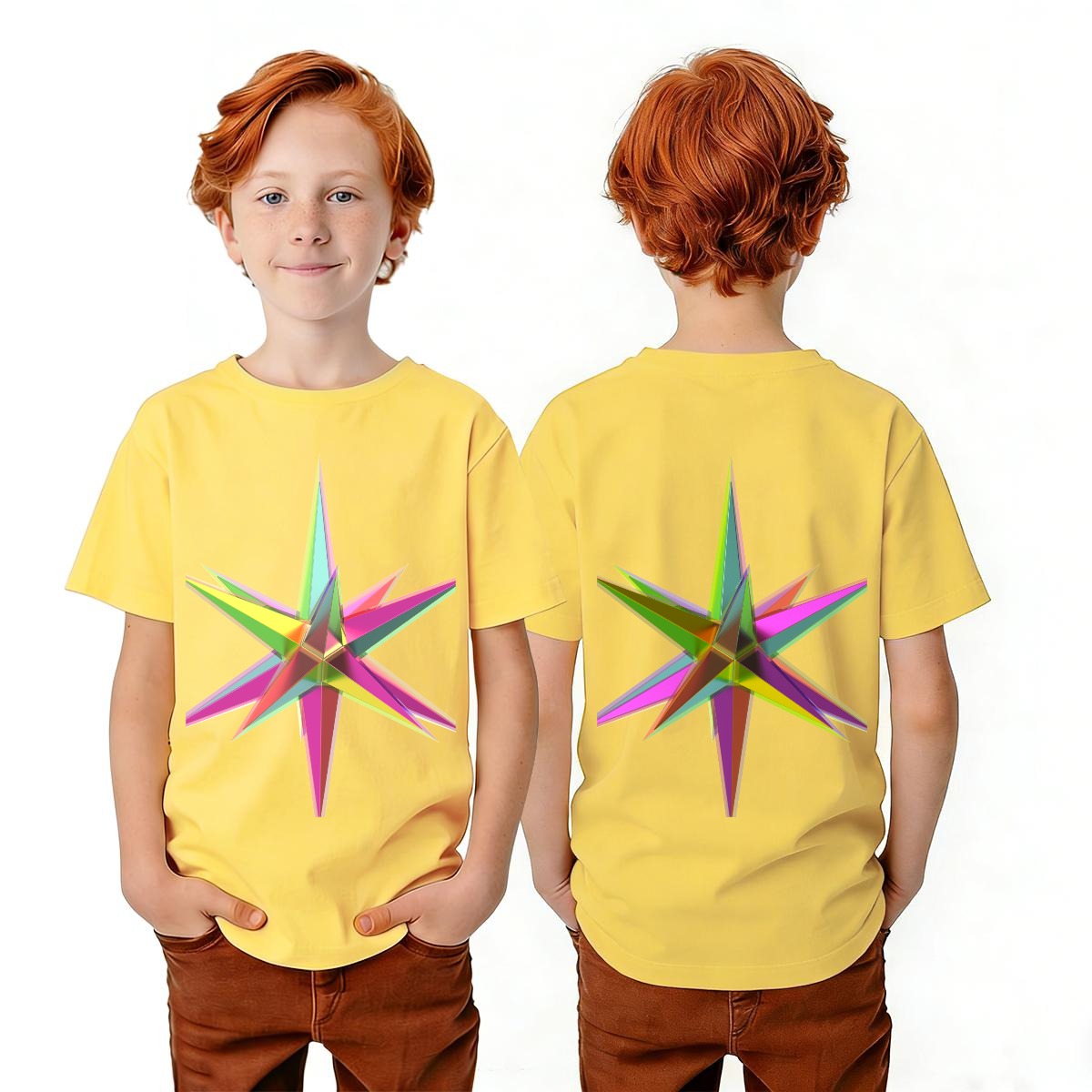 Kid's T Shirt Printed in USA|Gildan 5000B Double DTF