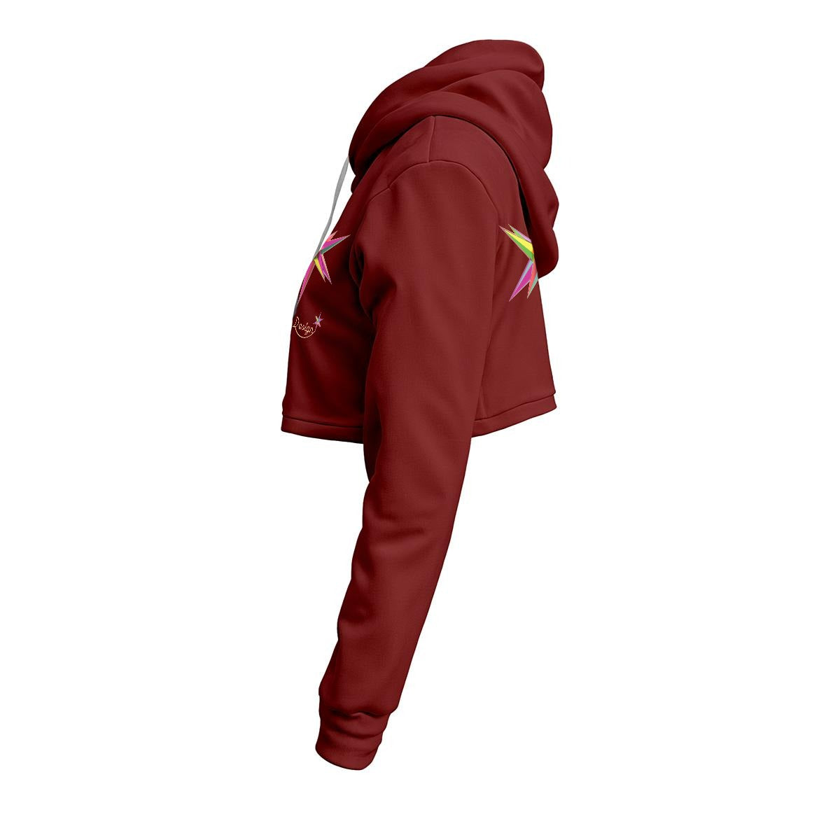 Women's Cropped Hoodie|DTF