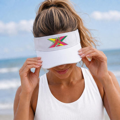 Embroidery Open-Top Visor