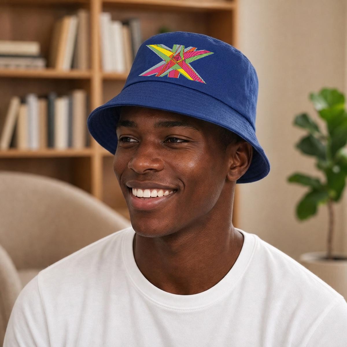 Embroidery Bucket Hat