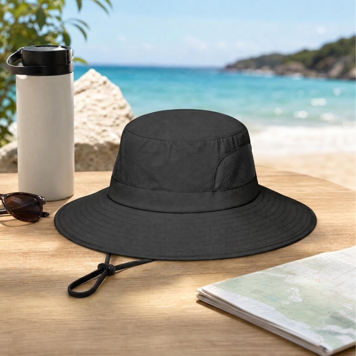 UPF 50+ Wide Brim Outdoor Sun Hat