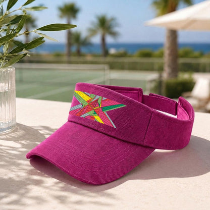Embroidery Open-Top Visor