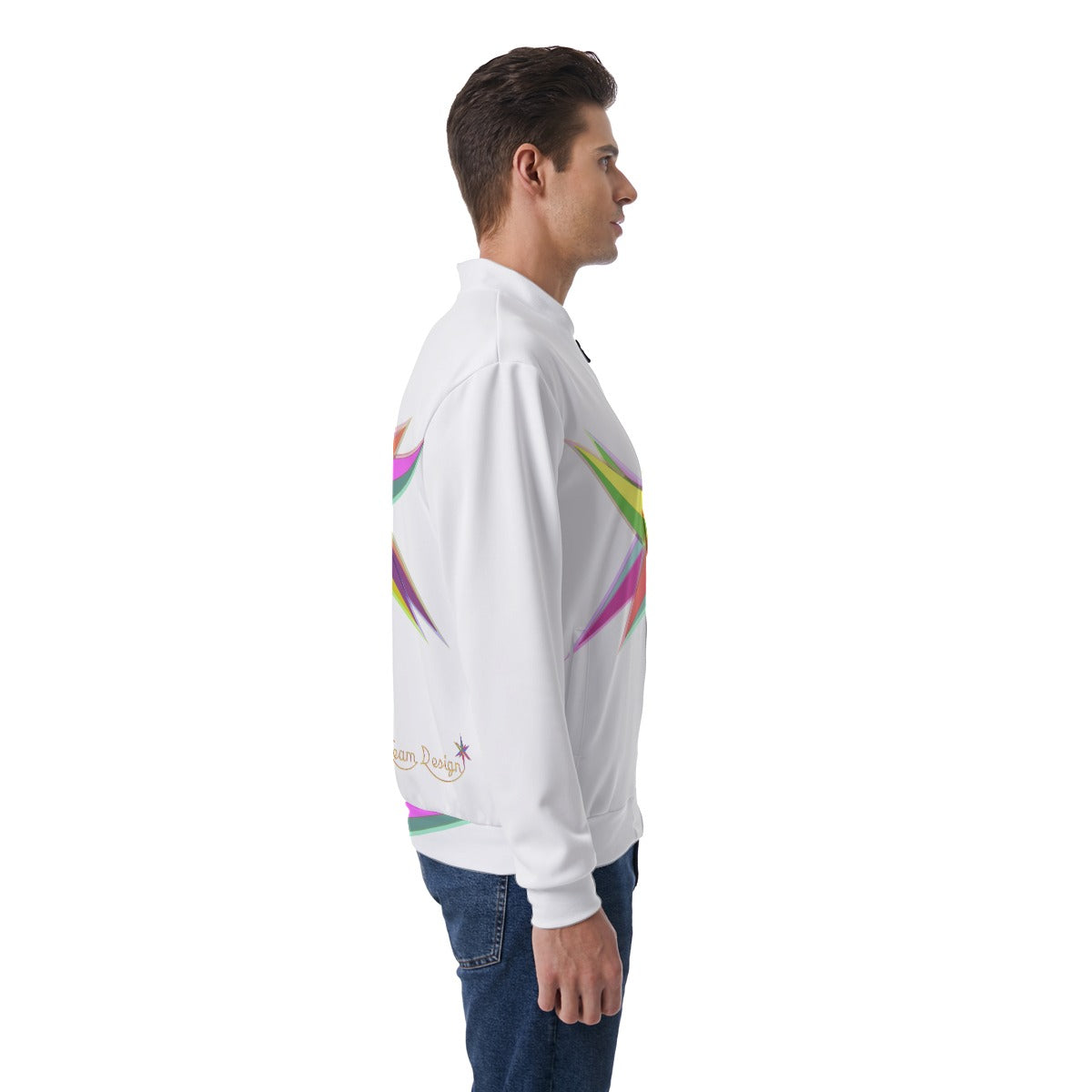 All-Over Print Men's Jacket