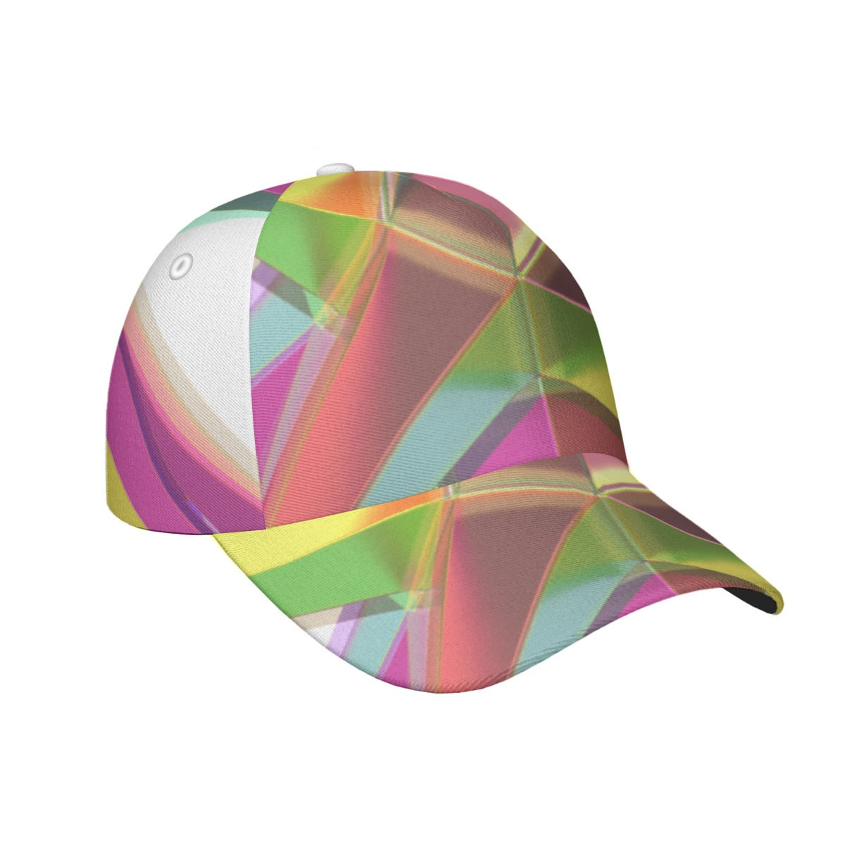 All-Over Print Peaked Cap With Box