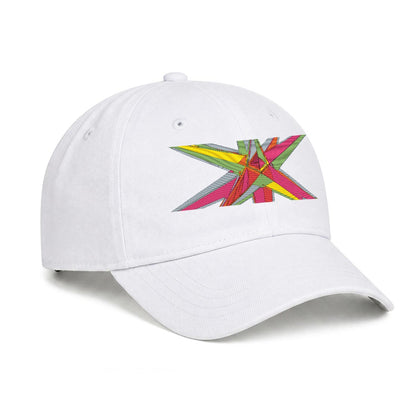 Embroidery Soft-Crown Flat Cap