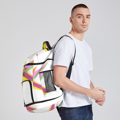 All-Over Print Multifunctional Backpack